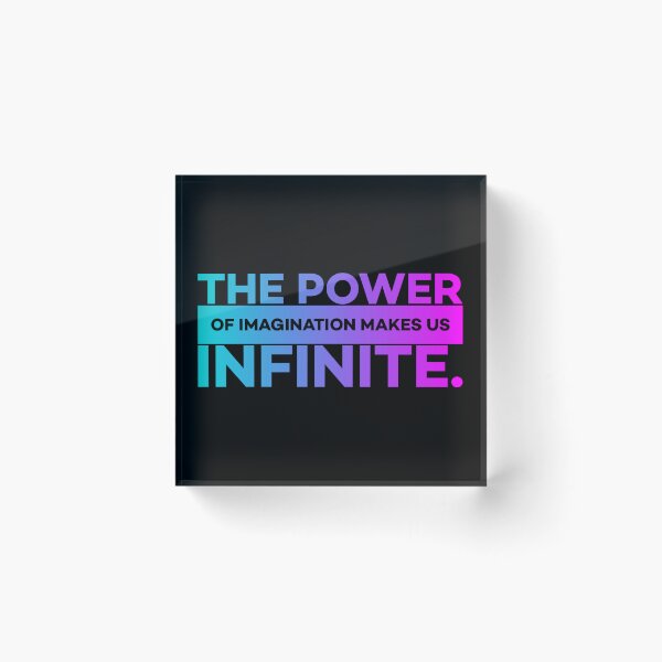 Item preview, The power of imagination makes us infinite. designed and sold by Trendyt-shirt20.
