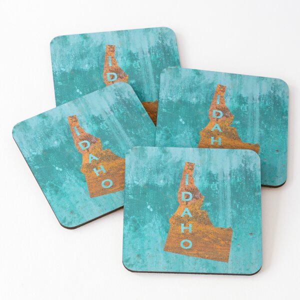 Item preview, Idaho Rust on Teal designed and sold by Elisabeth Lucas.