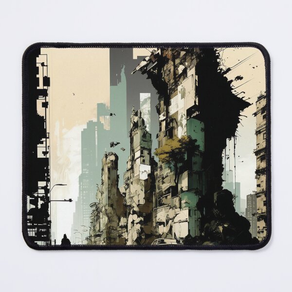 Item preview, Green Tower, Building Being Reclaimed by Nature designed and sold by Electric-Llama.