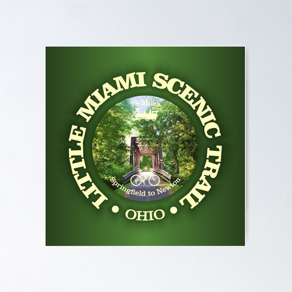 Item preview, Little Miami Scenic Trail (cycling c) designed and sold by curranmorgan.