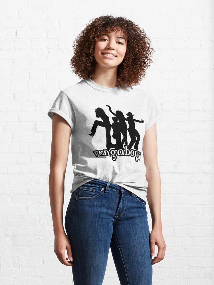 Alternate view of Vengaboys black silhouette  Classic T-Shirt