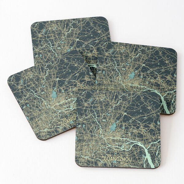 Item preview, Guangzhou City Map of Guangdong, China - Summer designed and sold by deMAP.