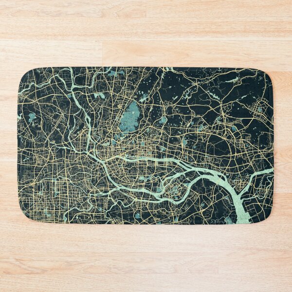Item preview, Guangzhou City Map of Guangdong, China - Summer designed and sold by deMAP.