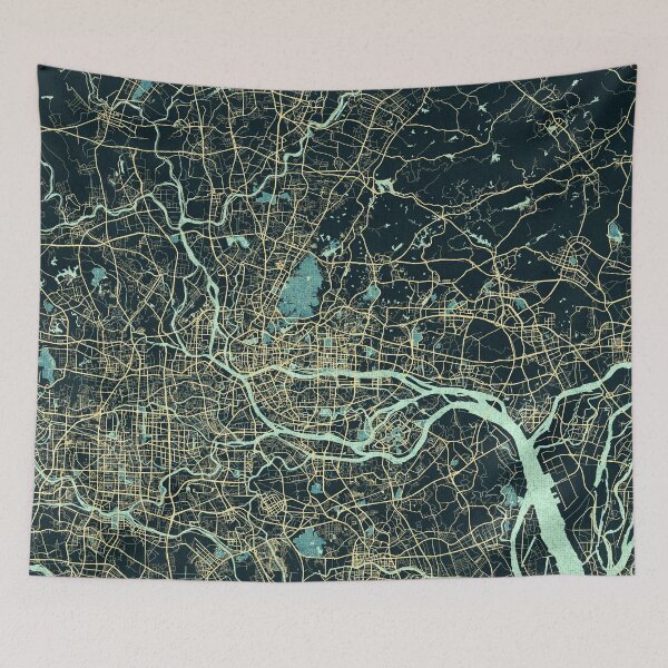 Item preview, Guangzhou City Map of Guangdong, China - Summer designed and sold by deMAP.