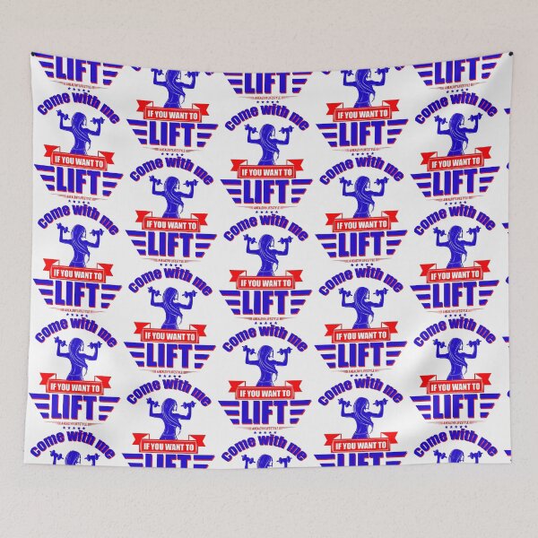 Item preview, Come with me if you want to lift designed and sold by funkieedesigns.