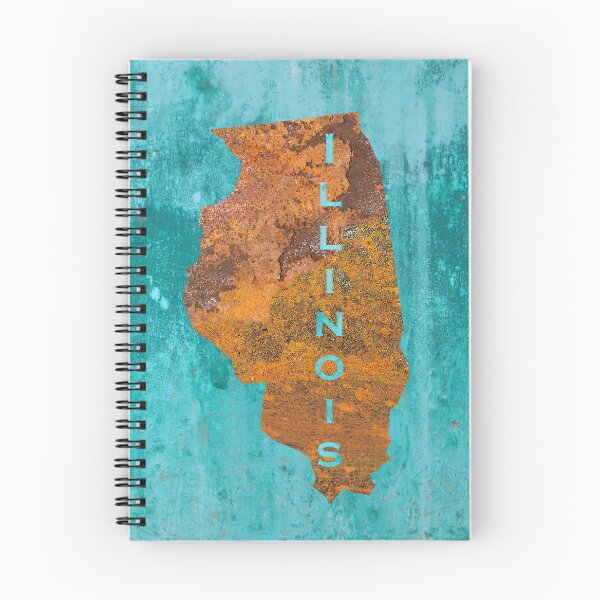Item preview, Illinois Rust on Teal designed and sold by Elisabeth Lucas.