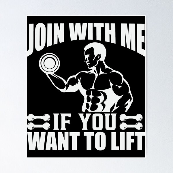 Item preview, Join With Me If You Want To Lift designed and sold by funkieedesigns.