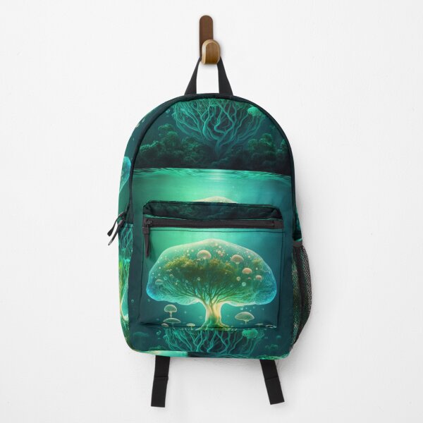 Item preview, Incredible green glow underwater magical mushroom designed and sold by forwardthinker.