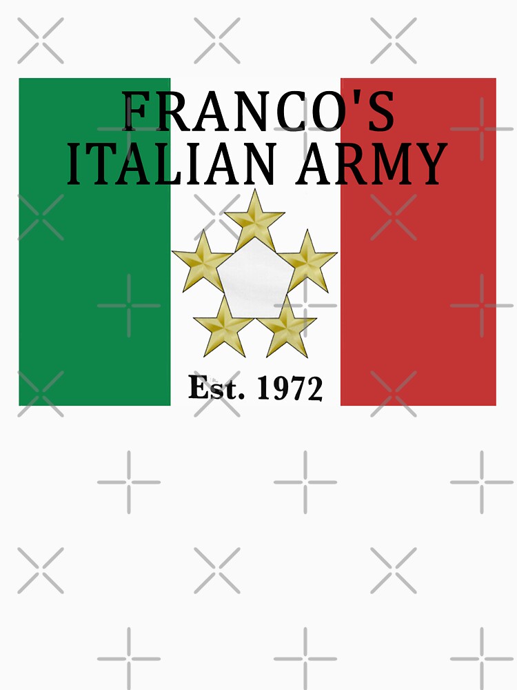 Franco Harris franco's italian army shirt - Limotees