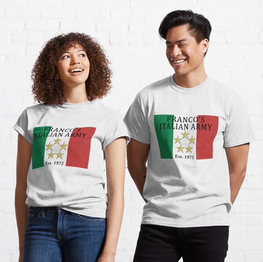 Franco's Italian Army Essential T-Shirt for Sale by triplew427