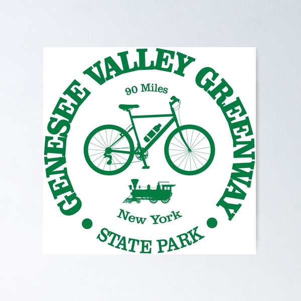 Item preview, Genesee Valley Greenway (Cycling) designed and sold by curranmorgan.
