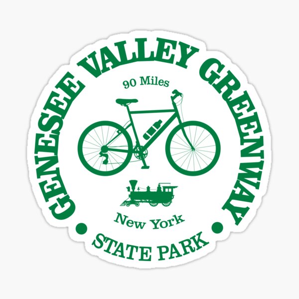Item preview, Genesee Valley Greenway (Cycling) designed and sold by curranmorgan.