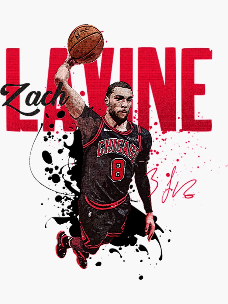 "Zach LaVine Zach LaVine Zach LaVine 1 (5)" Sticker for Sale by