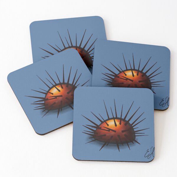 Item preview, Red Sea Urchin designed and sold by Elyse Howerton.