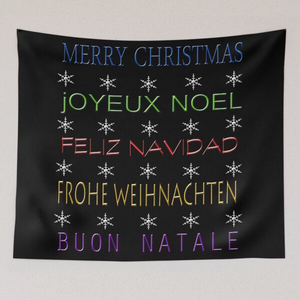 Item preview, International Christmas in 5 languages designed and sold by Astralia.