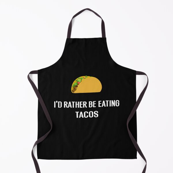 Item preview, Id Rather Be Eating Tacos - With Illustration designed and sold by Grimwear Co..