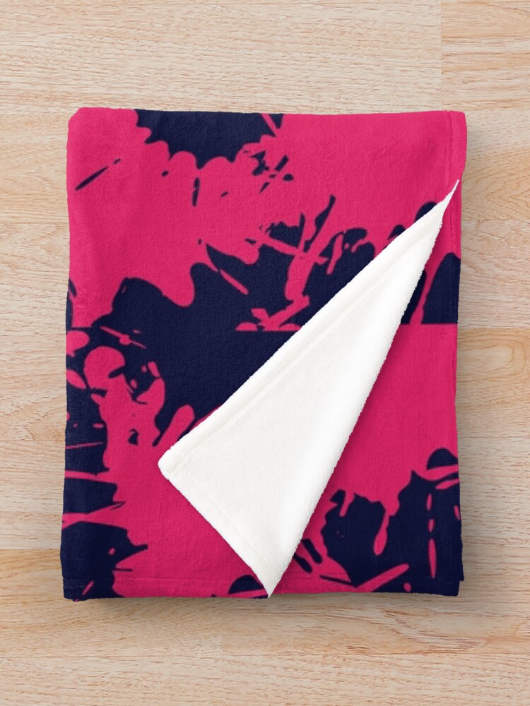 Thumbnail 3 of 6, Throw Blanket, Color Combination Pattern designed and sold by TowTees.