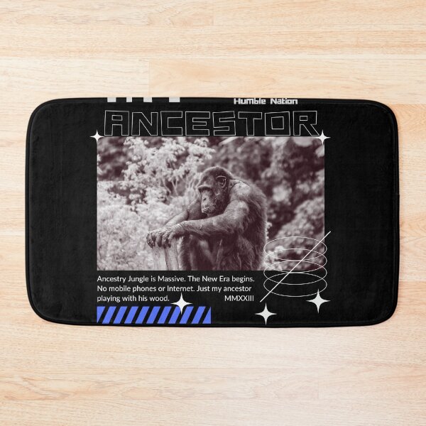 Item preview, Streetwear My ancestor ape in jungle playing wood designed and sold by AEROSPACE-IND.