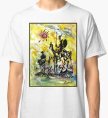 DON QUIXOTE : Vintage Abstract Painting Print Classic T-Shirt