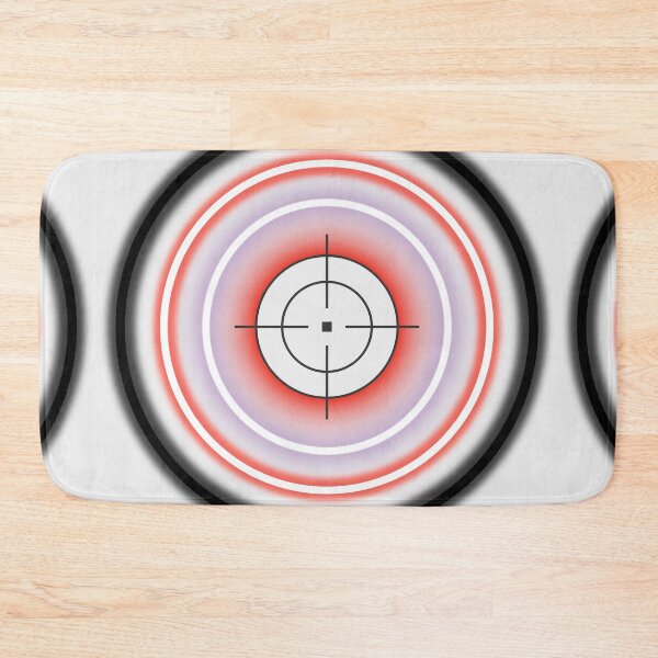 Item preview, Blank template for sport target shooting competition with neon colour circles.  designed and sold by Giree07.