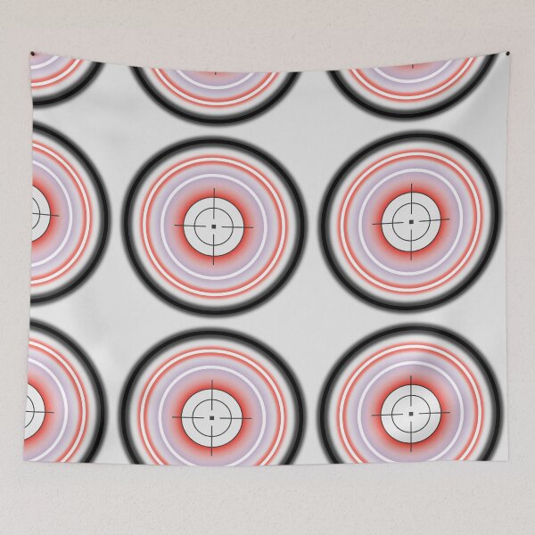 Item preview, Blank template for sport target shooting competition with neon colour circles.  designed and sold by Giree07.