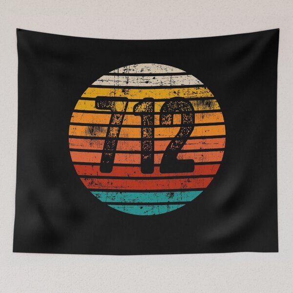 Item preview, Distressed Vintage Sunset 712 Area Code designed and sold by Gold Wings Tees.
