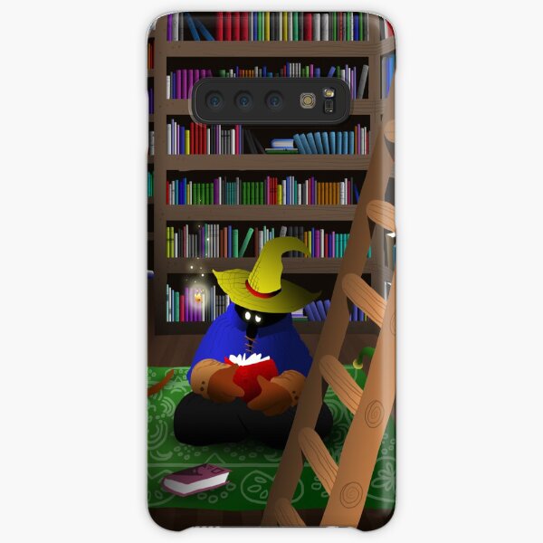 Black Mage in Library Samsung Galaxy Snap Case