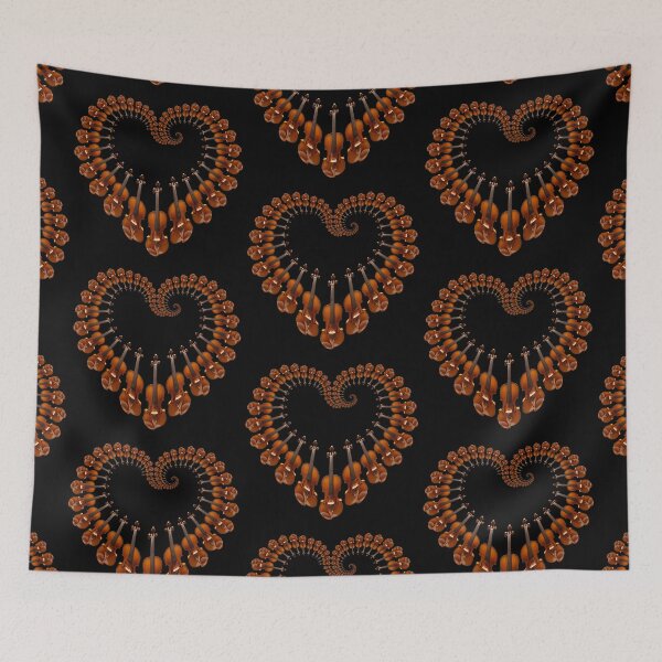Item preview, Violin heart, for the one who loves violin designed and sold by TJ Devadatta Best.