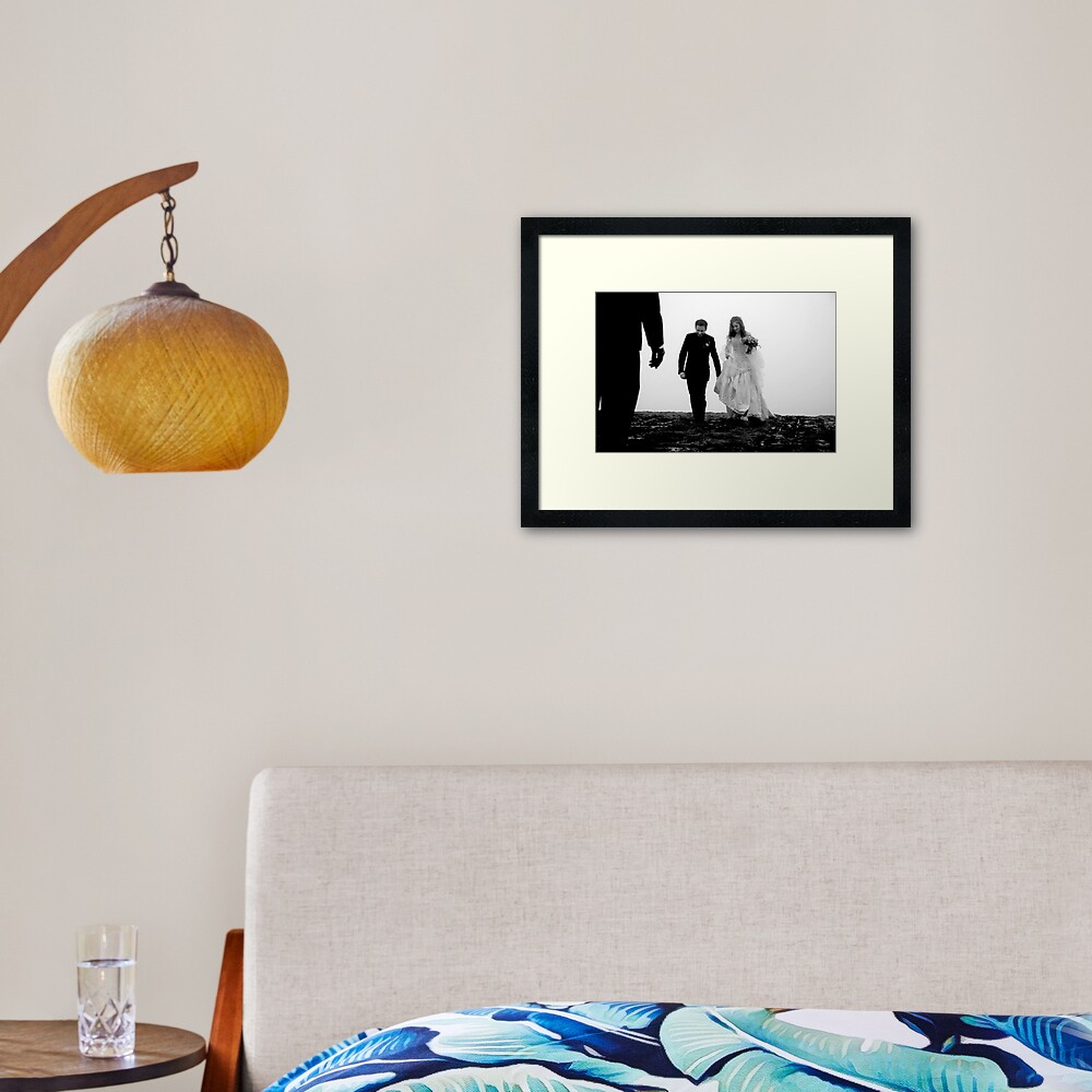 A Short Walk for a Long Life Framed Art Print