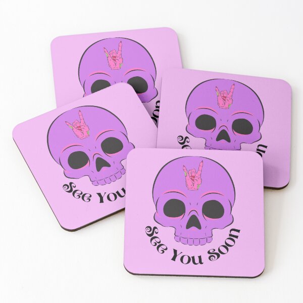 Item preview, Purple Skull designed and sold by Mydoodlings.