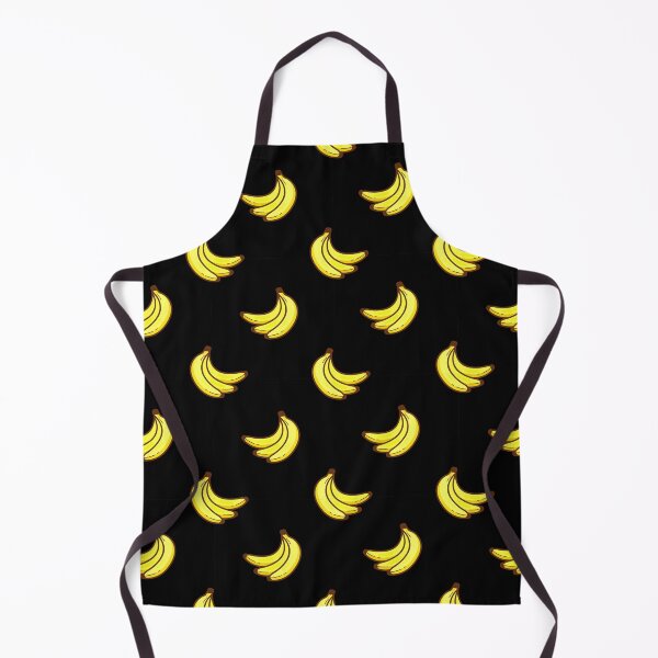 Item preview, Banana seamless pattern Black Background designed and sold by GetUpStudios.