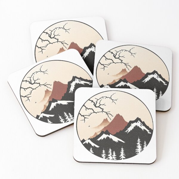 Item preview, Stormy Mountain Vista - Nature Scene and Distant Lands designed and sold by Beholder Images.