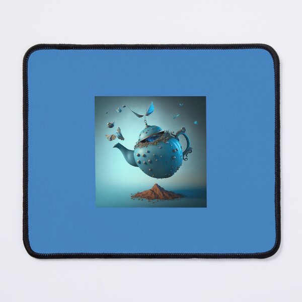 Item preview, Flying Blue Teapot Fantasy! designed and sold by Bleknervin.