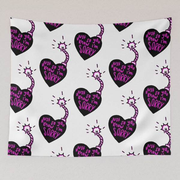 Item preview, Lovebomb Lyrics Nessa Barrett designed and sold by chloekari.