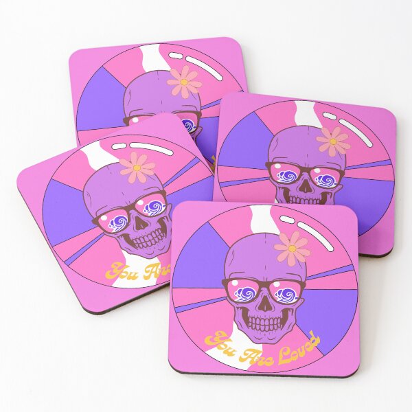 Item preview, Pink Skull designed and sold by Mydoodlings.