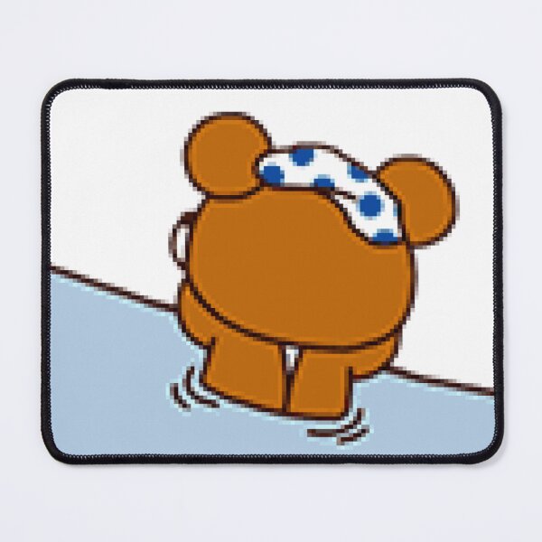 Item preview, Brown Bear Kawaii Rilakkuma designed and sold by ggpandele.