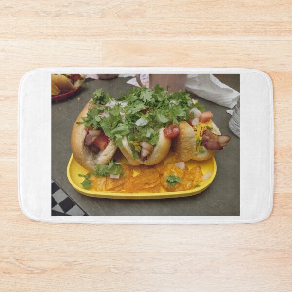 Item preview, homemade loaded cilantro & applewood smoked bacon dogs designed and sold by richard ely.