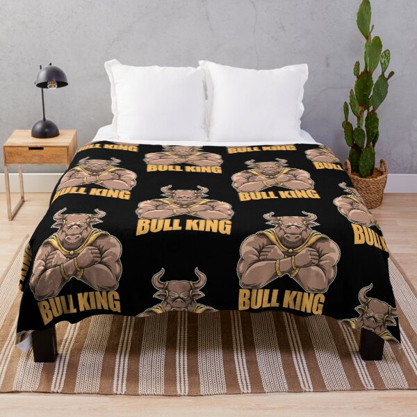 Item preview, Bull King Cool Boss Angry Bull Design designed and sold by zoripet Store.