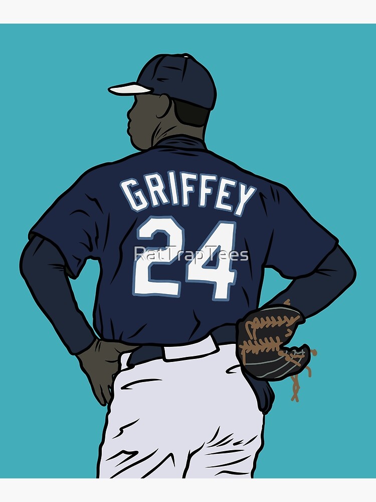 rattraptees Ken Griffey Jr. Back-to T-Shirt