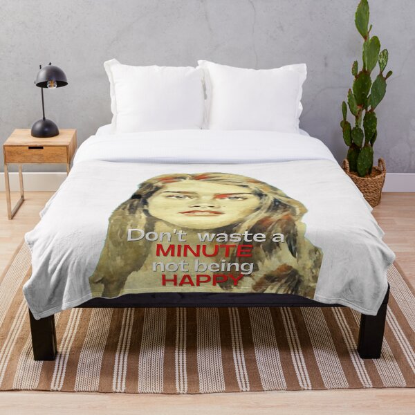 Item preview, No pierdas ni un minuto sin ser feliz - Brooke Shields designed and sold by Vicky021.