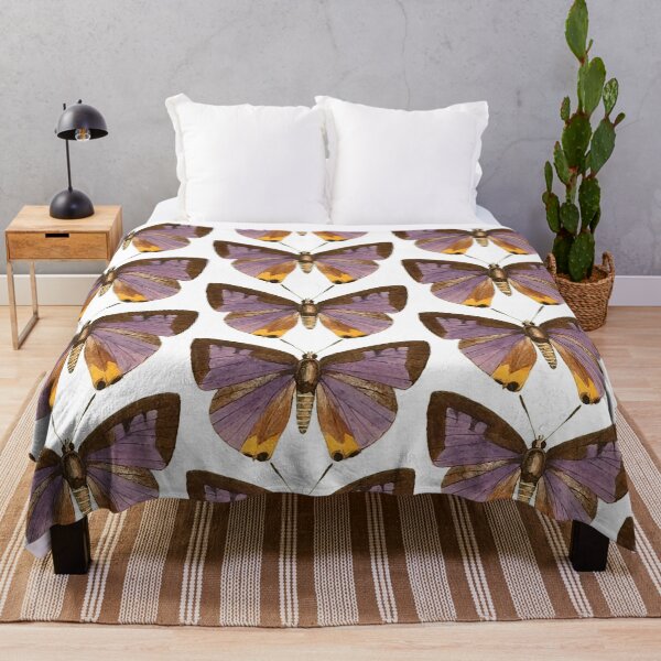 Item preview, Butterfly purple and yellow watercolor designed and sold by Pelastore.