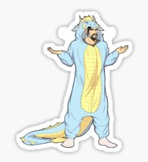 Noodle Dragon Kigurumi Sticker