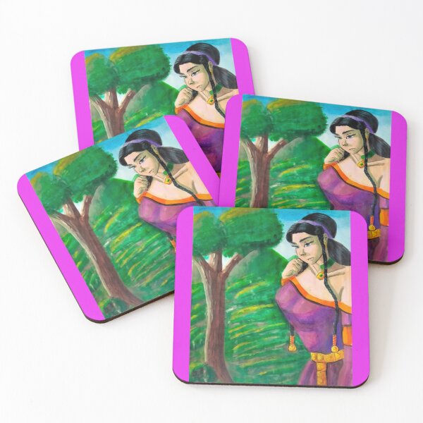 Item preview, Mature Morrigan, acrylics designed and sold by Dagomarosart.