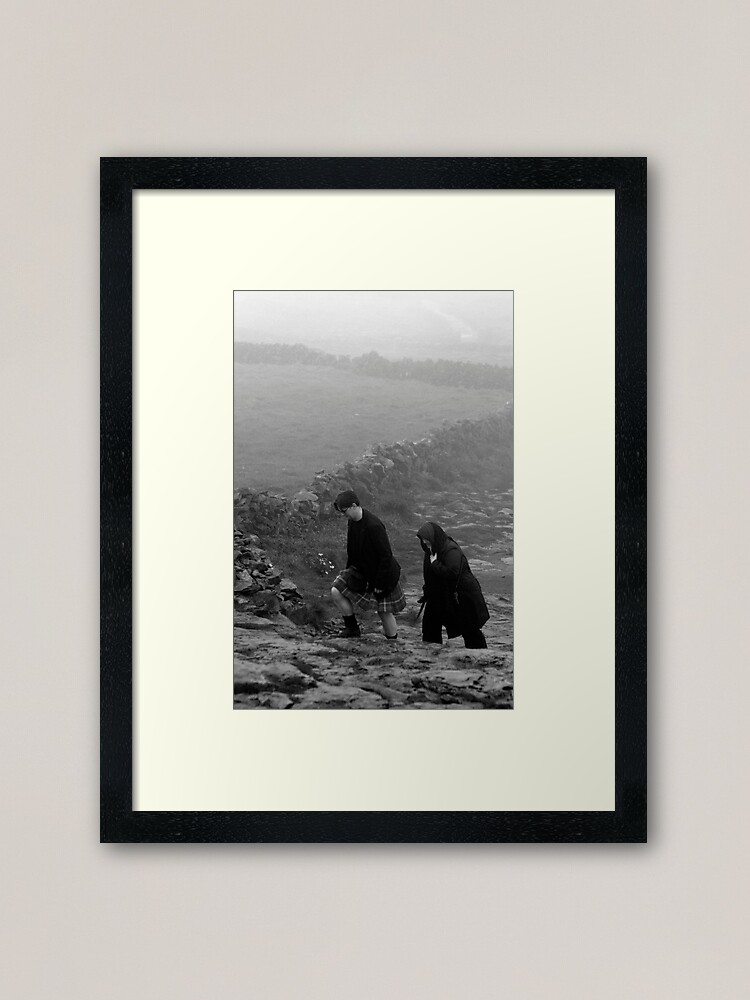 Alternate view of The Scot is Coming Framed Art Print