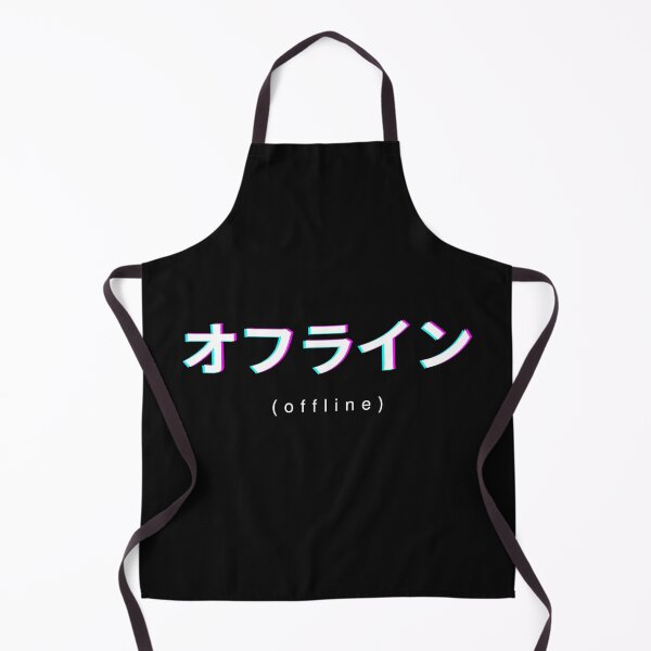 Item preview, Offline vaporwave aesthetic katakana disconnected designed and sold by Click-Like.