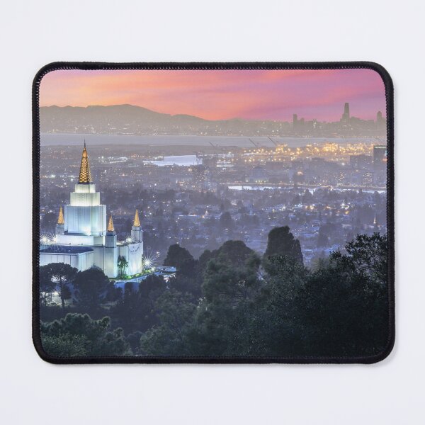 Item preview, Oakland Temple and City from Oakland Hills designed and sold by yhelfman.