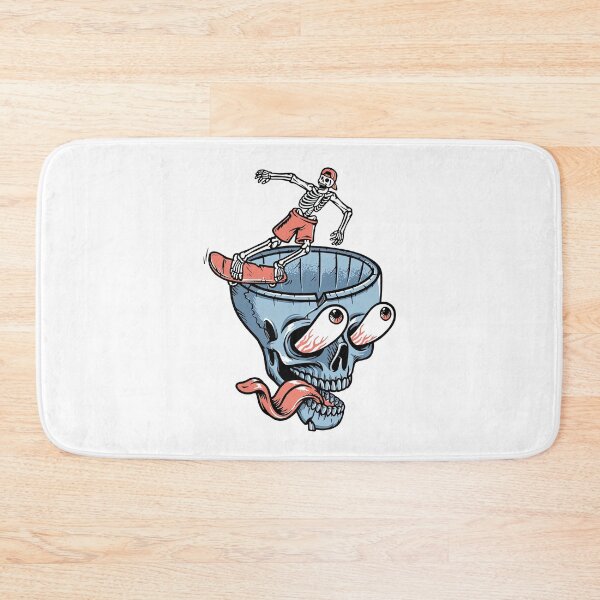 Item preview, Skateboarding Skeleton Shirt, Thrashermagazine, The Berrics designed and sold by Skateboard-Art.