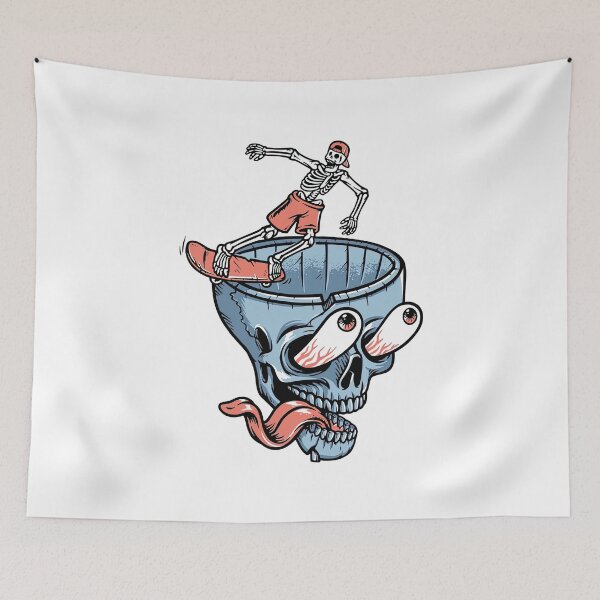 Item preview, Skateboarding Skeleton Shirt, Thrashermagazine, The Berrics designed and sold by Skateboard-Art.