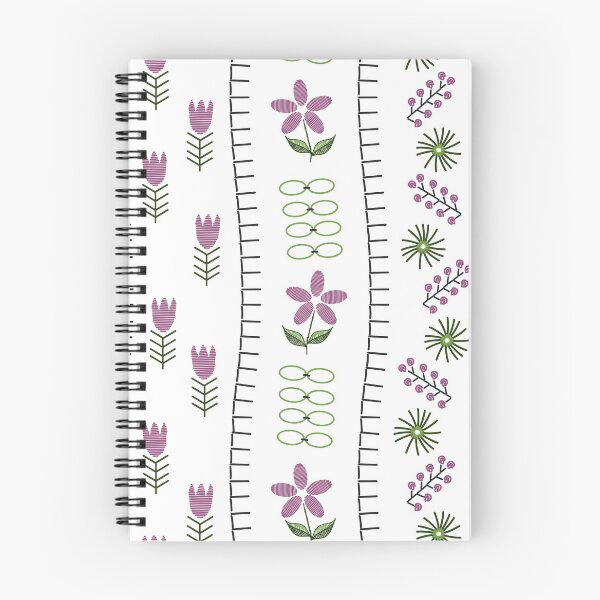 Item preview, Needlepoint Embroidery Patten Purple Green designed and sold by whyitsme.