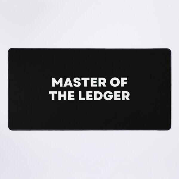 Item preview, Master Of The Ledger designed and sold by MuzamilAhmed.